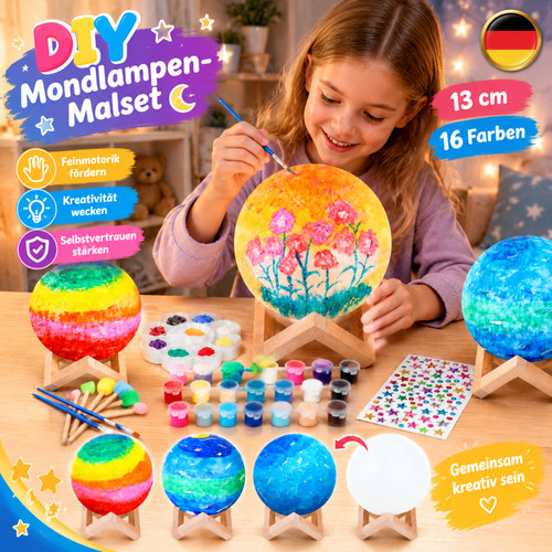 Bastelset kinder mondlampe - kinder,