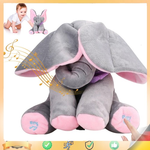Peek boo singender elefant - peek-a-boo,
