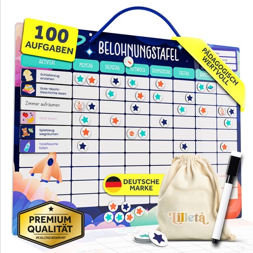Belohnungstafel für kinder - belohnungstafel,