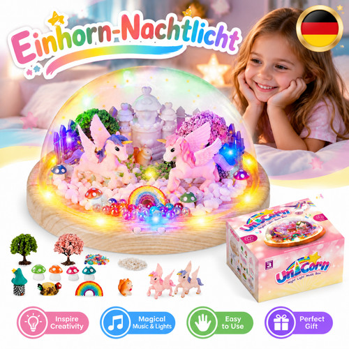 Kinder nachtlicht einhorn diy - kinder,